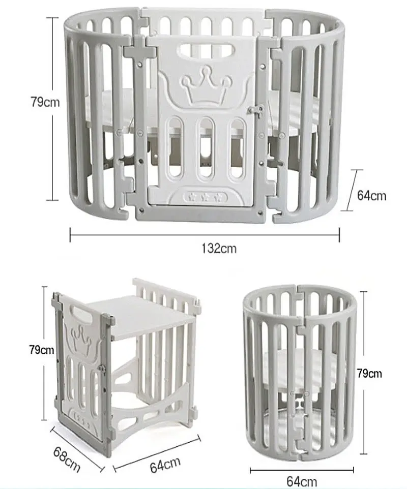 Patuc-transformer 7in1 Glamvers Princess (Gray/White)