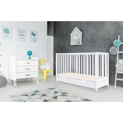 Patuc Happy Babies Laura cu sertar (White)