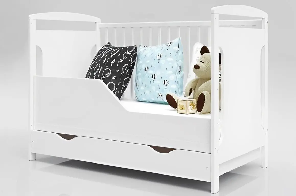 Patuc Happy Babies Mia cu sertar (White)