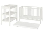 Set mobila copii Ikea Gulliver (Alb)