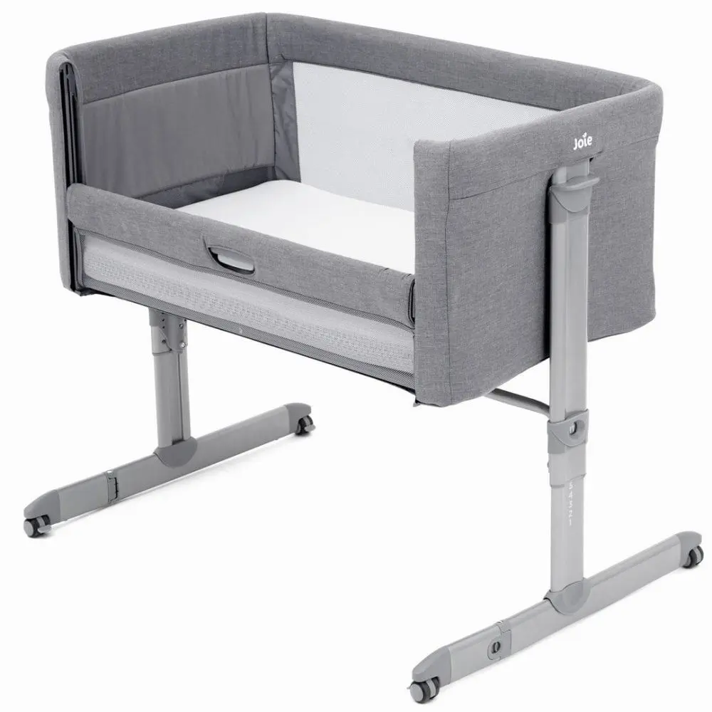Кроватка-люлька 2в1 Joie Roomie (Gray Flannel)