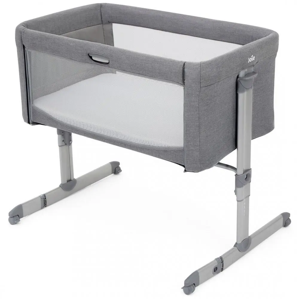 Кроватка-люлька 2в1 Joie Roomie (Gray Flannel)
