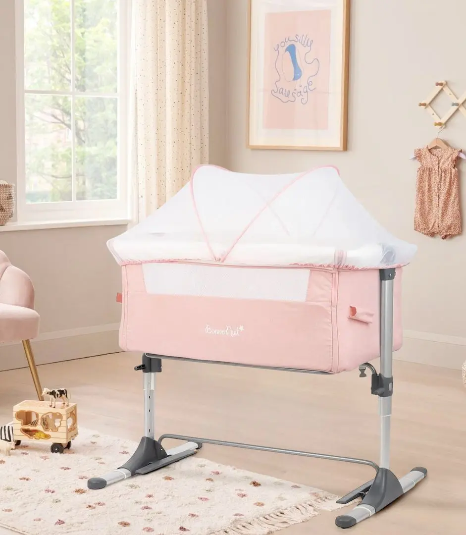 Кроватка Kikka Boo Bonne Nuit (Pink Melange)