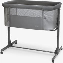 Кроватка-люлька Kikka Boo Noah 2025 (Dark Grey) Thumb