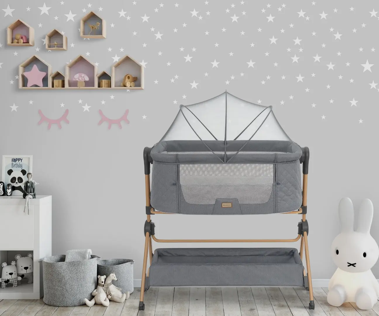 Patuc-transformer 2in1 Kikka Boo Sleat Me (Grey)