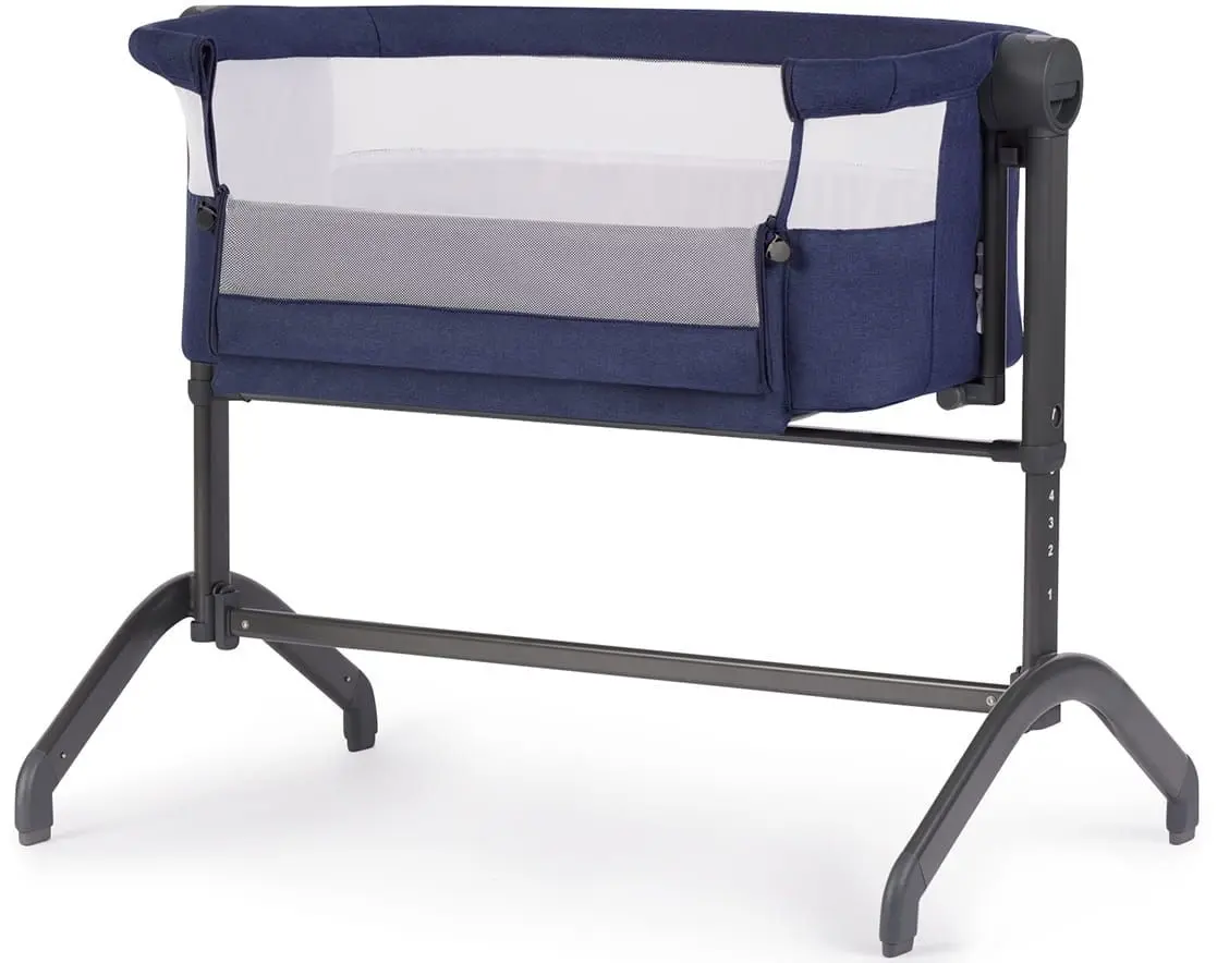 Кроватка 2в1 KinderKraft Bea (Blue Navy) - 2