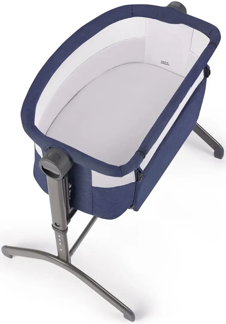 Кроватка 2в1 KinderKraft Bea (Blue Navy) - 3