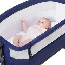 Кроватка 2в1 KinderKraft Bea (Blue Navy) Thumb