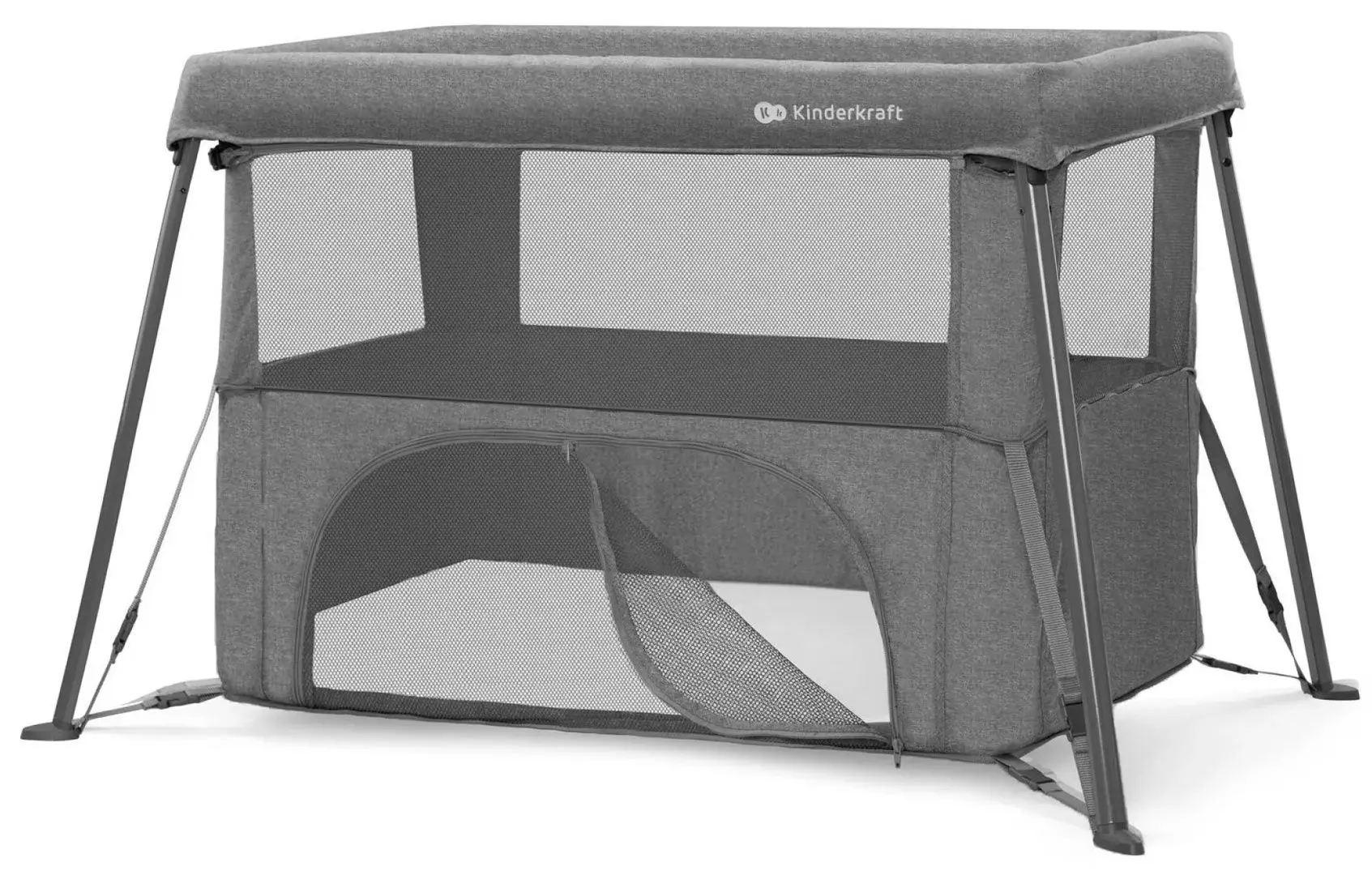 Кроватка 3в1 Kinderkraft Cami (Grey) - 4