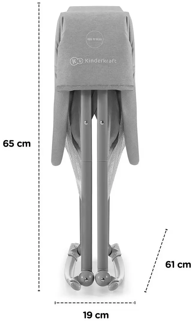 Patuc 3in1 KinderKraft Lovi (Beige) - 3