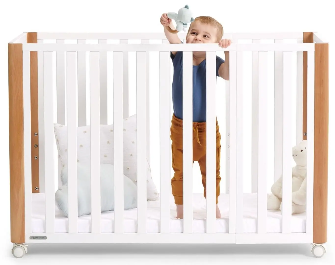 Кроватка 4в1 Kinderkraft Koya (White) - 8