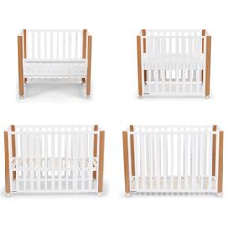Кроватка 4в1 Kinderkraft Koya (White) Thumb