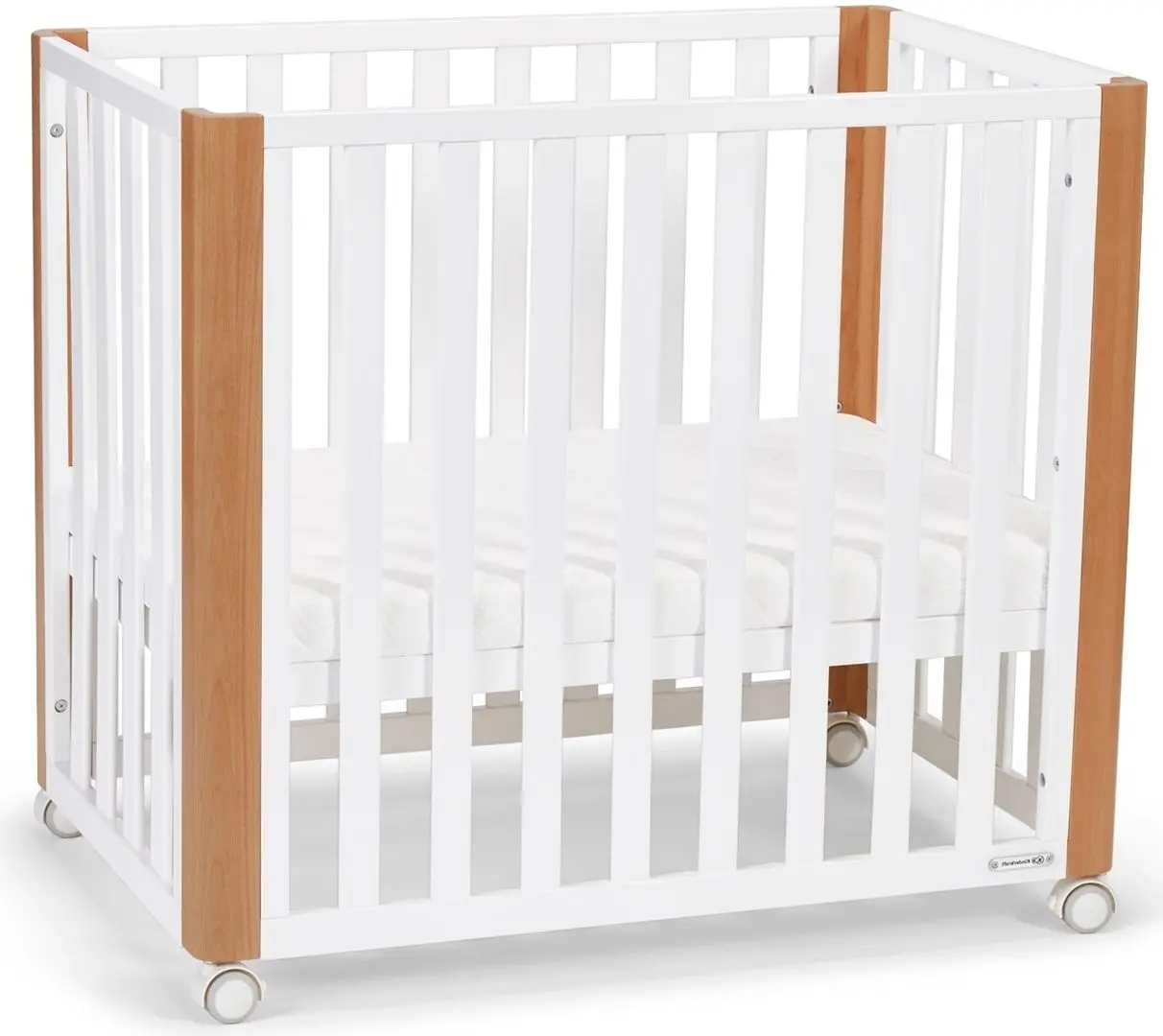 Кроватка Kinderkraft Koya + матрас 6см (White) - 14