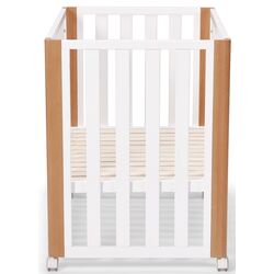 Кроватка Kinderkraft Koya + матрас 6см (White) Thumb