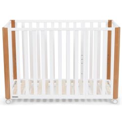 Кроватка Kinderkraft Koya + матрас 6см (White) Thumb