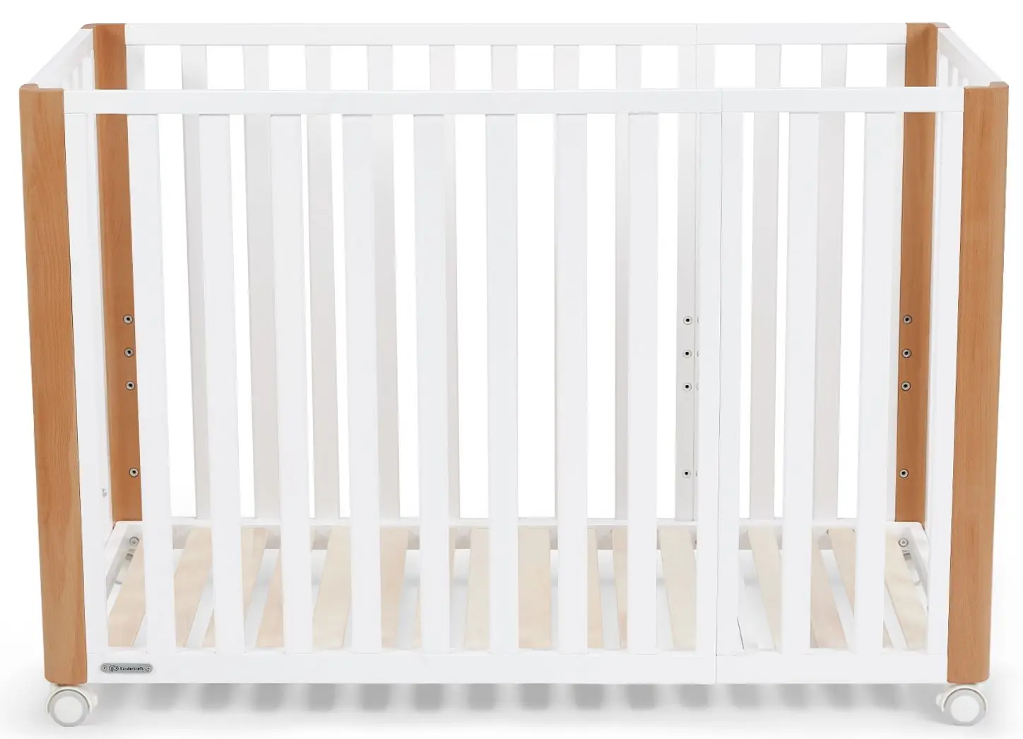 Кроватка Kinderkraft Koya + матрас 6см (White) - 11