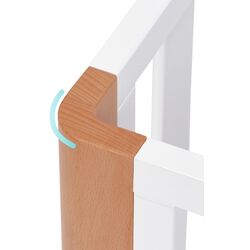 Кроватка Kinderkraft Koya + матрас 6см (White) Thumb