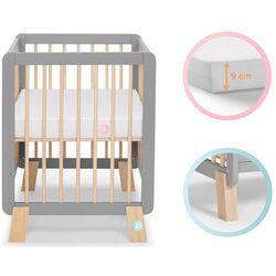 Patuc Kinderkraft Lunky + saltea 9cm (Grey) Thumb