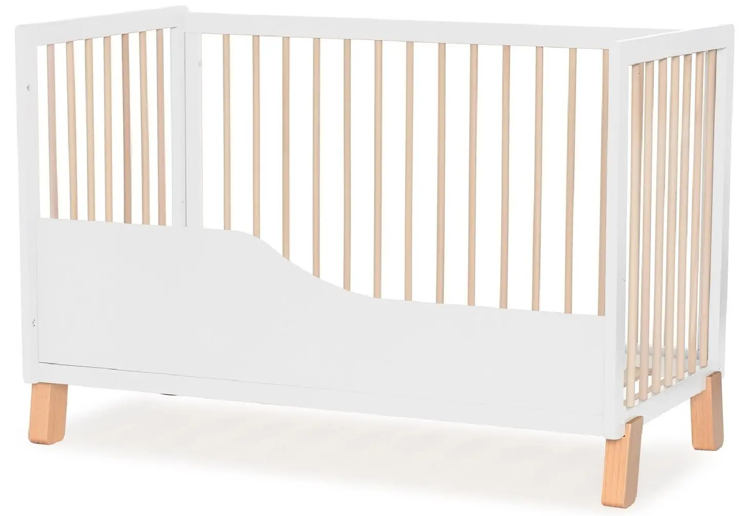 Кроватка Kinderkraft Lunky (White) - 3