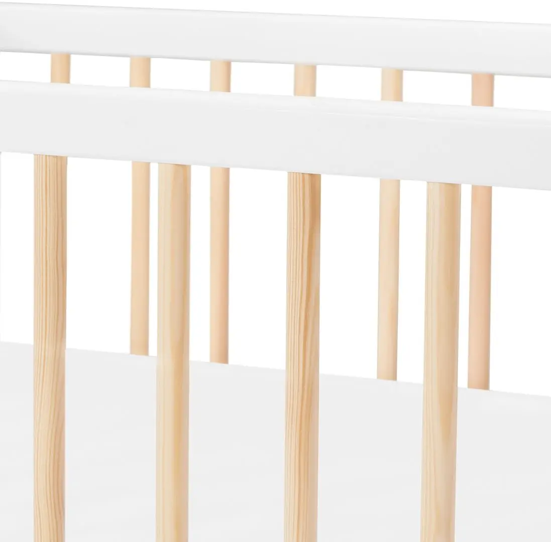Кроватка Kinderkraft Lunky (White) - 9