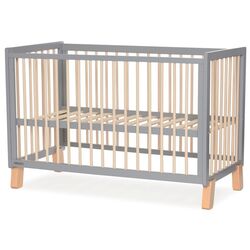 Кроватка Kinderkraft Lunky XL (Grey) Thumb