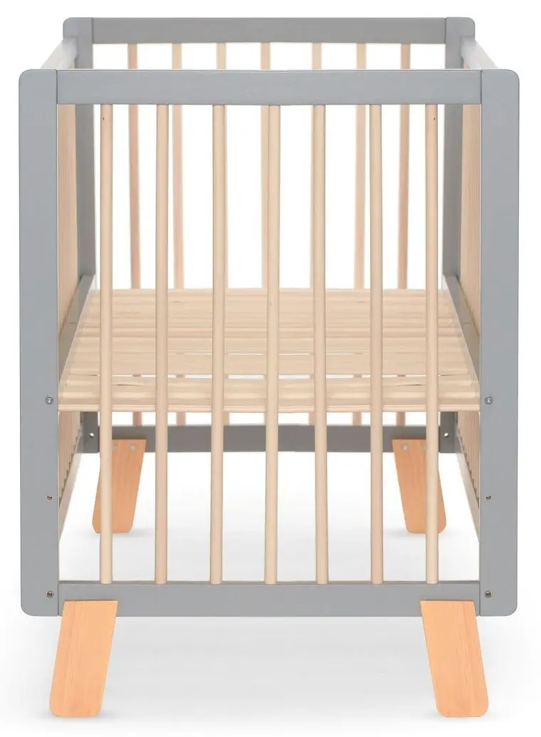 Кроватка Kinderkraft Lunky XL (Grey) - 3
