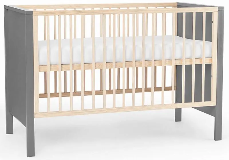 Кроватка Kinderkraft Mia (Grey)