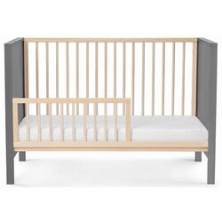 Кроватка Kinderkraft Mia + матрас (Grey) Thumb