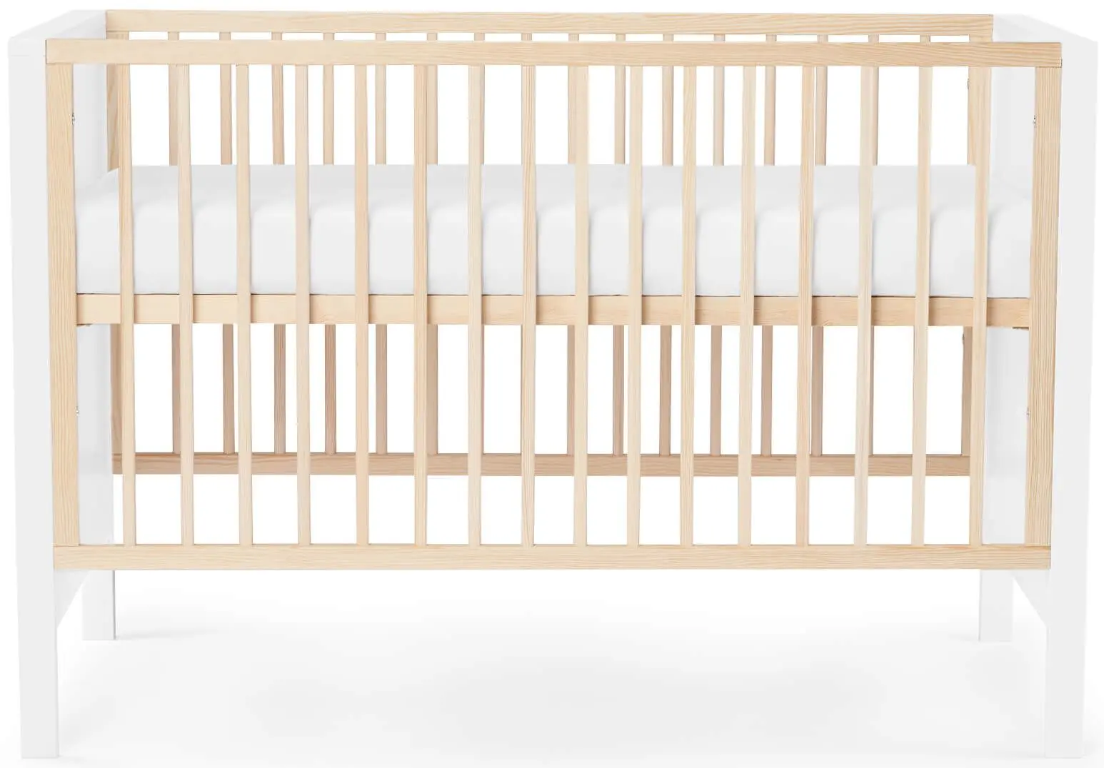 Кроватка Kinderkraft Mia (White) - 2