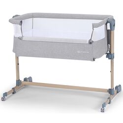 Кроватка KinderKraft Neste Air (Wood/Grey Melange)