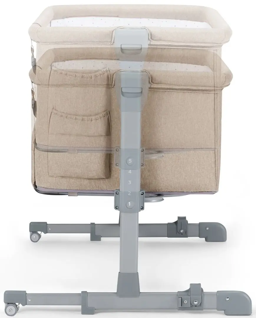 Кроватка KinderKraft Neste Up (Beige) - 5