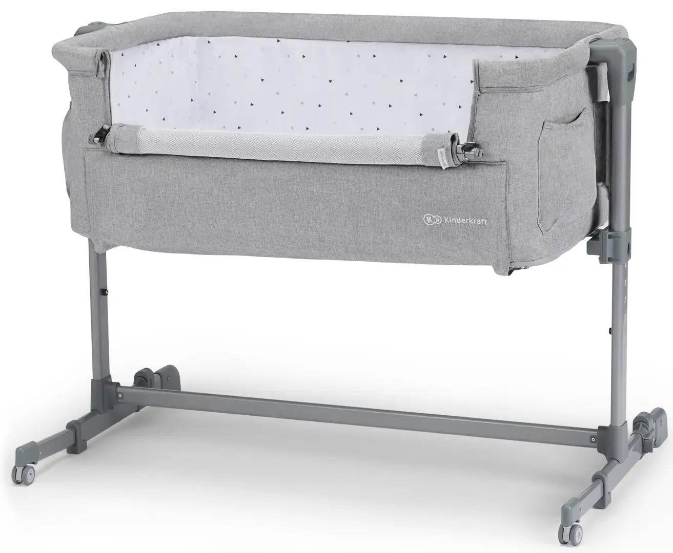 Кроватка KinderKraft Neste Up (Grey) - 6