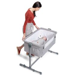 Кроватка KinderKraft Neste Up (Grey) Thumb