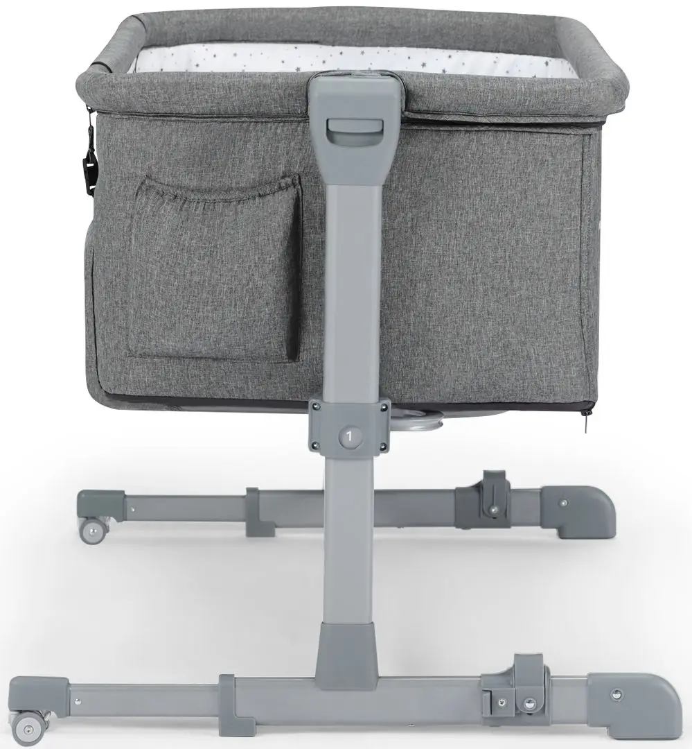 Кроватка KinderKraft Neste Up (Grey Melange) - 5