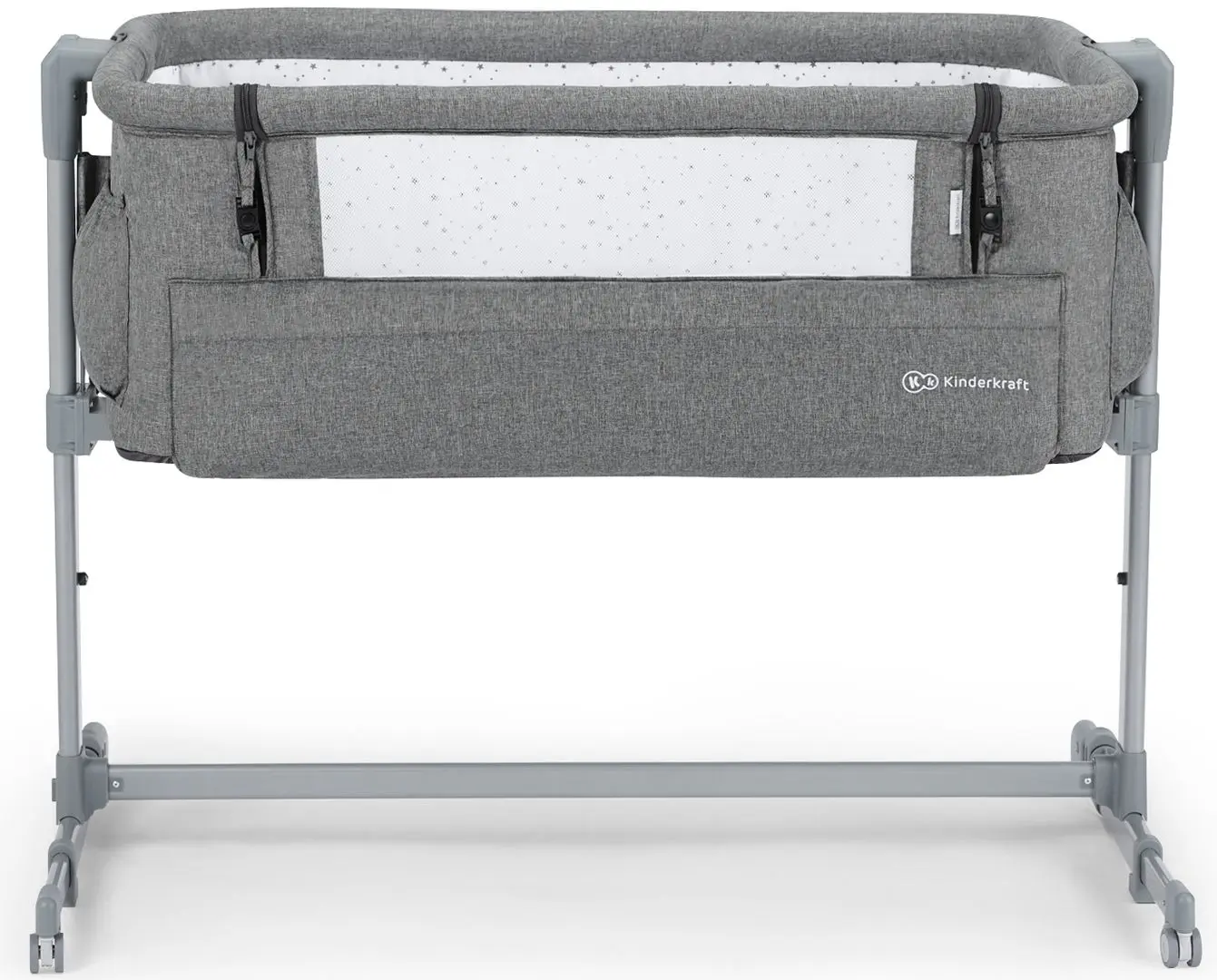 Кроватка KinderKraft Neste Up (Grey Melange)