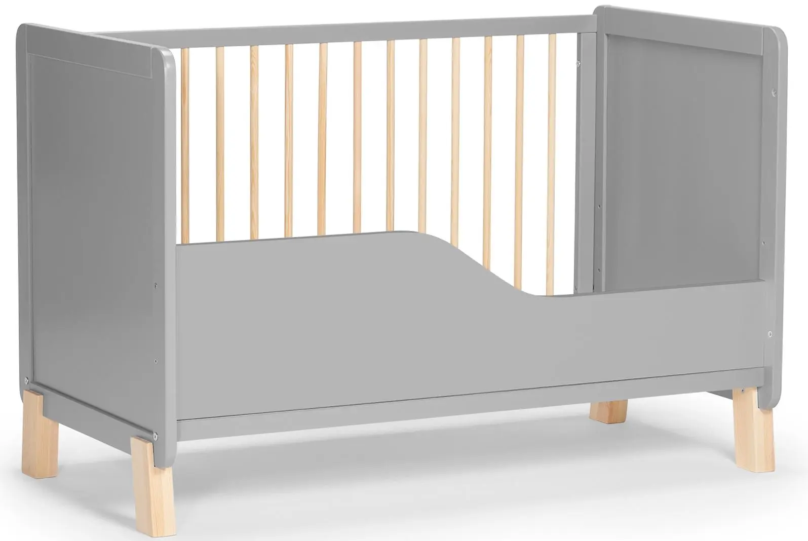 Кроватка Kinderkraft Nico (Grey) - 3