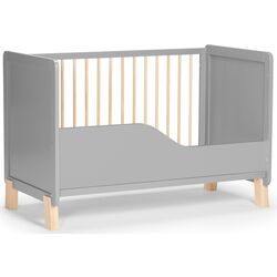 Кроватка Kinderkraft Nico + матрас 9см (Grey) Thumb