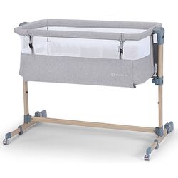 Кроватка-люлька 2в1 KinderKraft Neste Air KKLNEAIRGRY00W (Grey/Wood) Thumb