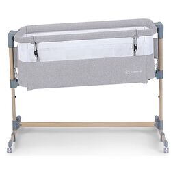 Кроватка-люлька 2в1 KinderKraft Neste Air KKLNEAIRGRY00W (Grey/Wood) Thumb