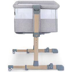 Кроватка-люлька 2в1 KinderKraft Neste Air KKLNEAIRGRY00W (Grey/Wood) Thumb