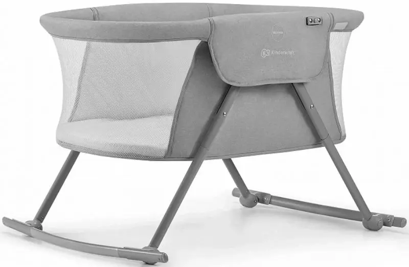 Кроватка-люлька 3в1 Kinderkraft Lovi (Grey)