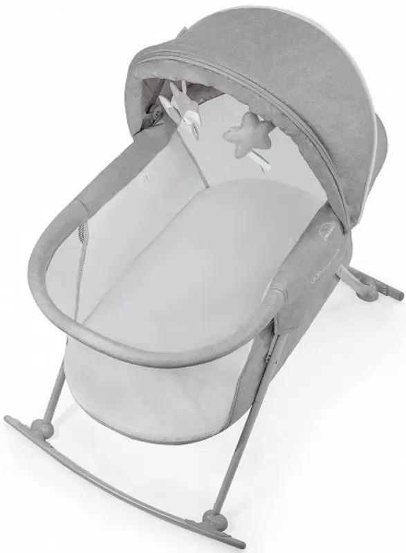 Кроватка-люлька 3в1 Kinderkraft Lovi (Grey)