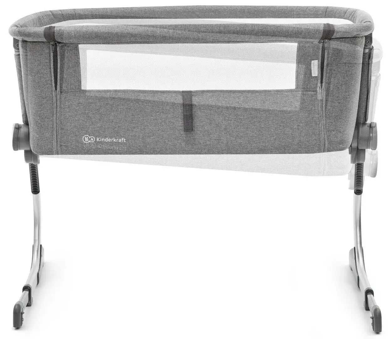 Кроватка-люлька KinderKraft Uno (Grey) - 7