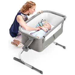 Кроватка-люлька KinderKraft Uno (Grey) Thumb