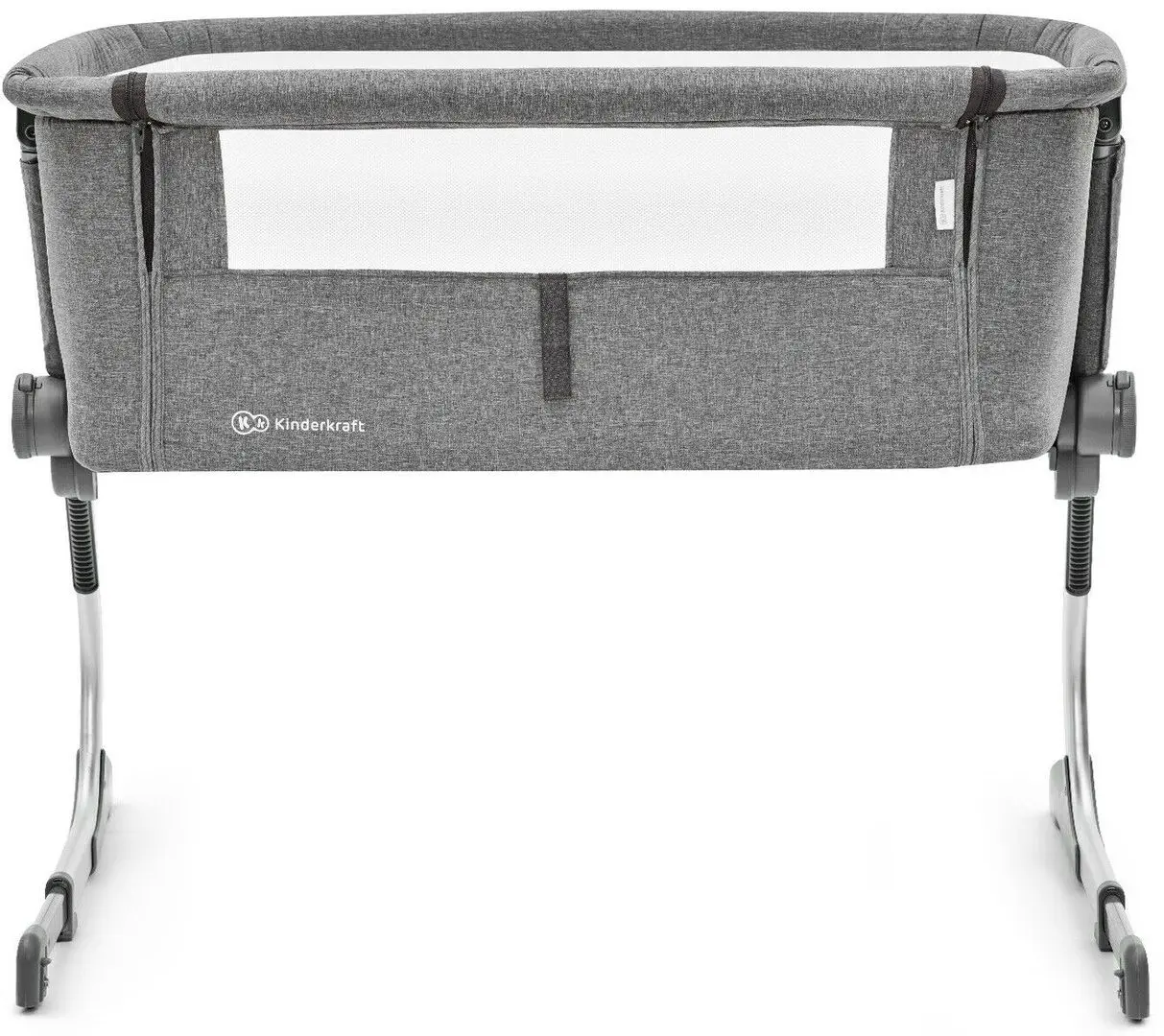 Кроватка-люлька KinderKraft Uno (Grey)