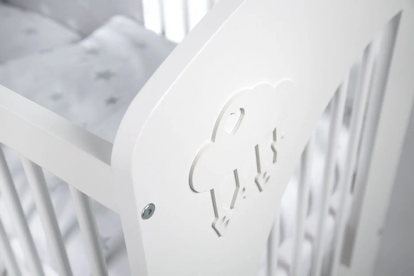 Кроватка Klups Nel Cloud (White)