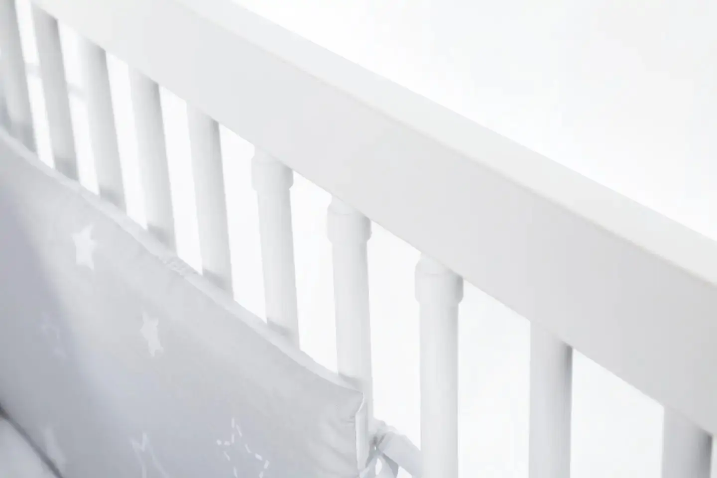 Кроватка Klups Nel Heart (White/Grey)