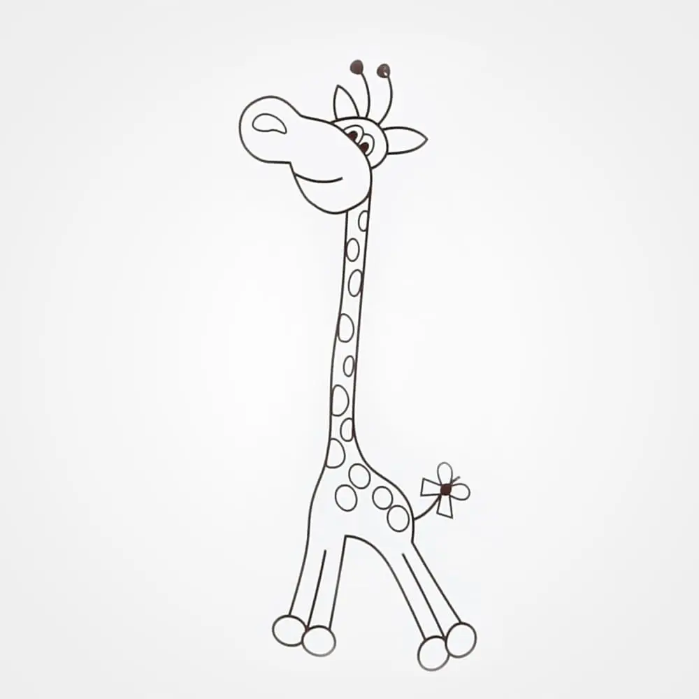 Patuc Klups Safari Giraffe + saltea 10cm (White)