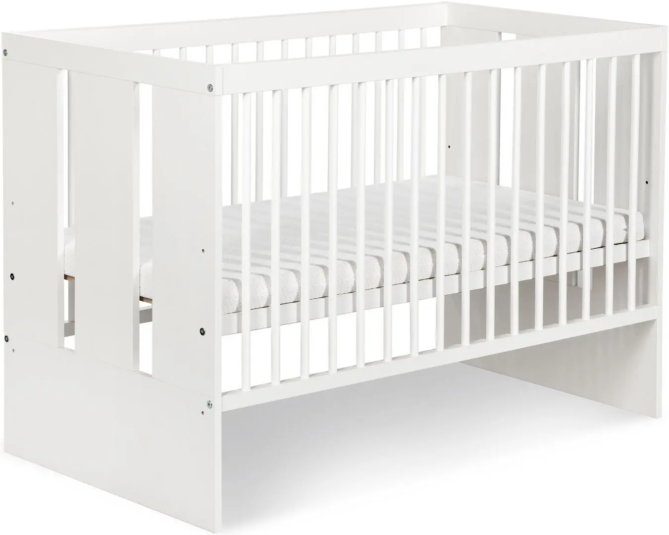 Patuc + masa de infasat + saltea Klups Paula 60x120 (White)