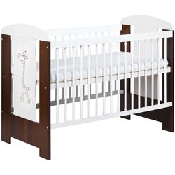 Patut + masa de infasat + saltea Klups Safari Giraffe (Wenge) Thumb